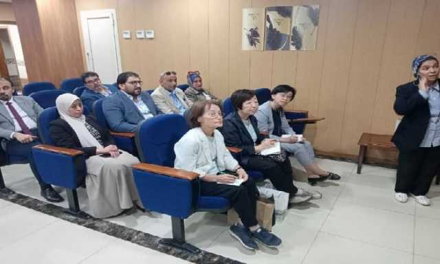 للاطلاع على مستوى الخدمات.. وفداً يابانياً يزور مستشفى المجمع الطبي بطنطا