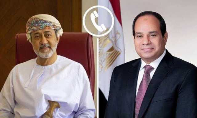 سلطان عمان يهنئ الرئيس السيسي بعيد الفطر المبارك