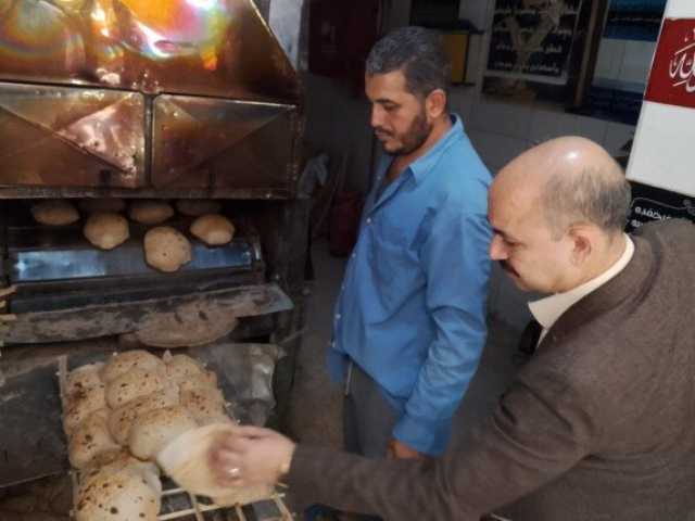 تحرير 86 محضرا لمخالفات تموينية خلال حملة على المخابز في المنيا