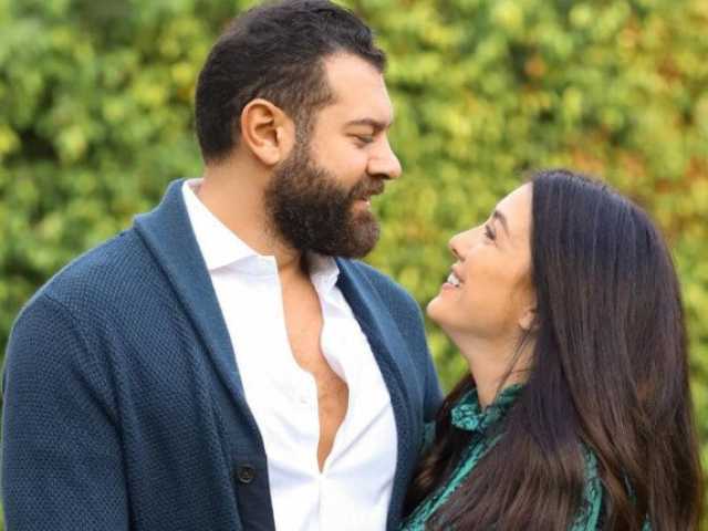 «كل سنة وانتى حبيبة قلبي».. عمرو يوسف يوجه رسالة زوجته كندة في عيد ميلادها