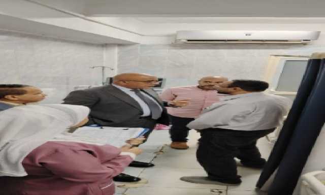 مدير صحة قنا يُتابع الخدمات الطبية بمستشفى حميات نجع حمادي