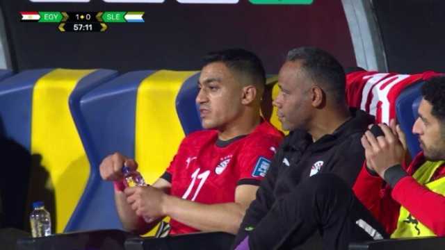 مصطفى محمد يوجه رسالة إلي المنتخب بعد أزمة تغييره أمام سيراليون