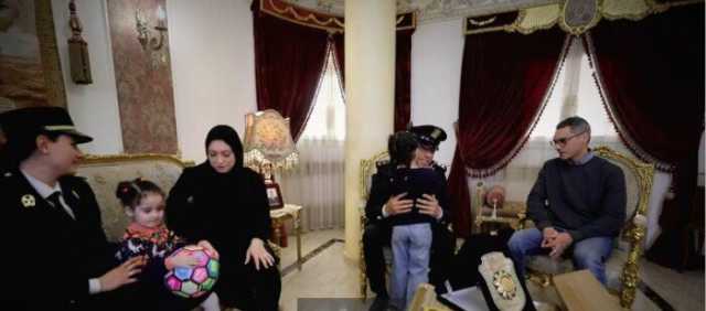 وزارة الداخلية تشارك أسر الشهداء الاحتفال بعيد الفطر المبارك «فيديو»