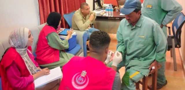 الصحة بسفاجا تُطلق حملات المبادرات الرئاسية للكشف المبكر داخل القرى السياحية