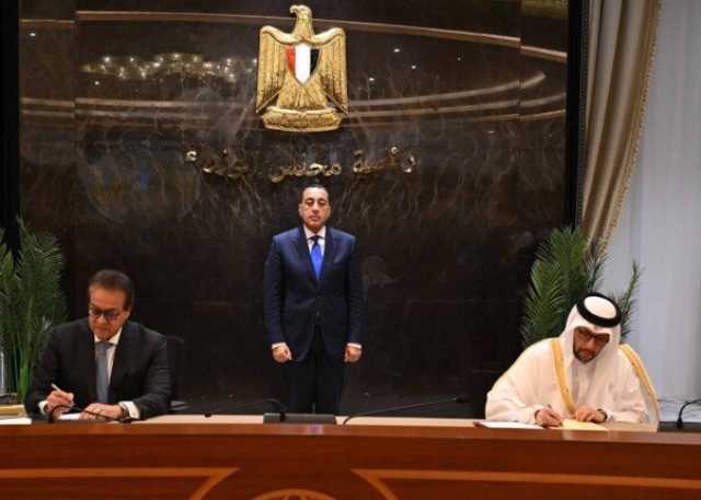 رئيس الوزراء يشهد توقيع مذكرة تفاهم بين مصر وقطر للتعاون في المجال الصحي