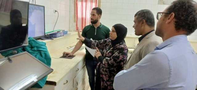 183 مرشحاً للبرلمان يخضعون للفحص.. مدير «صحة المنيا» يتفقد المجلس الطبي