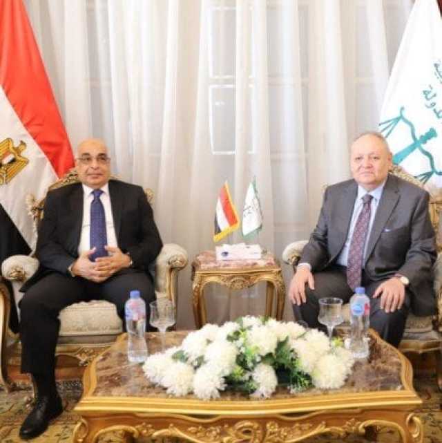 وزير العدل يزور مجلس الدولة لبحث تعزيز أوجه التعاون لخدمة العدالة
