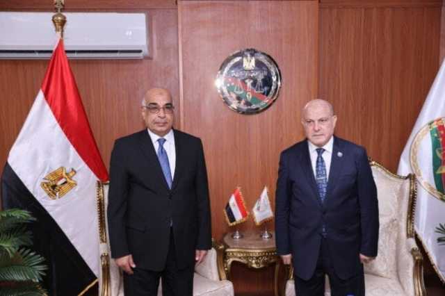 وزير العدل يزور هيئة النيابة الإدارية للتهنئة بالعام القضائي الجديد