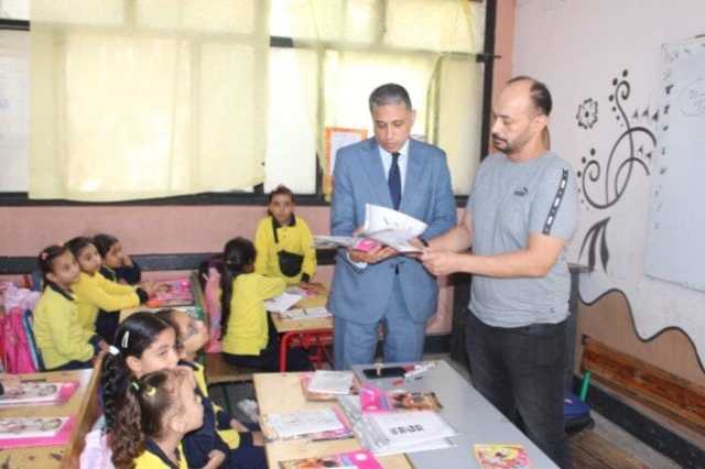 وكيل «تعليم الجيزة» يتفقد انتظام العملية التعليمية بالوراق وشمال الجيزة