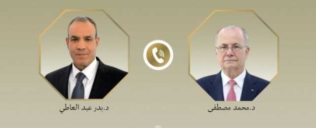 وزير الخارجية يبحث مع رئيس الوزراء الفلسطيني تحضيرات مؤتمر إعادة الإعمار