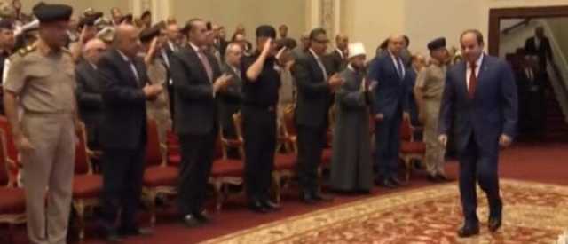 الرئيس السيسي يصل مقر الندوة التثقيفية للقوات المسلحة بمناسبة ذكرى نصر أكتوبر