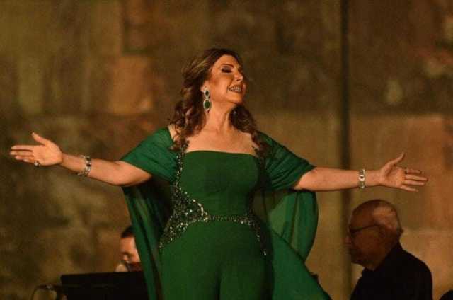 مهرجان الموسيقى العربية.. نادية مصطفى تروج لحفلها فيدار الأوبرا المصرية