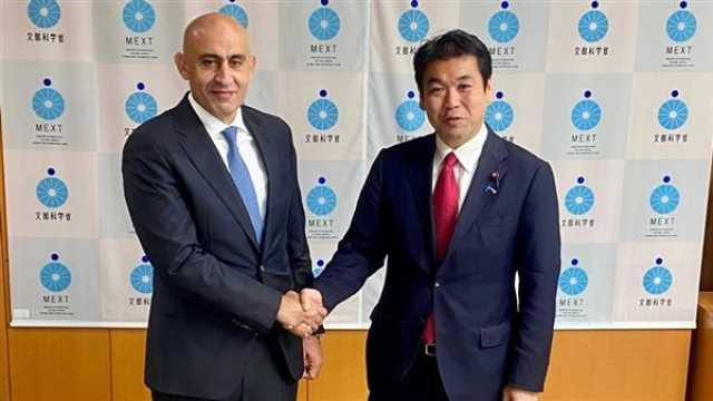 وزير التعليم يلتقي نظيره الياباني لبحث سبل تعزيز التعاون