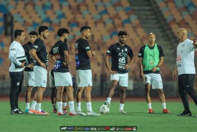منتخب مصر يخوض مرانه الأخير قبل السفر إلى المغرب اليوم على استاد القاهرة