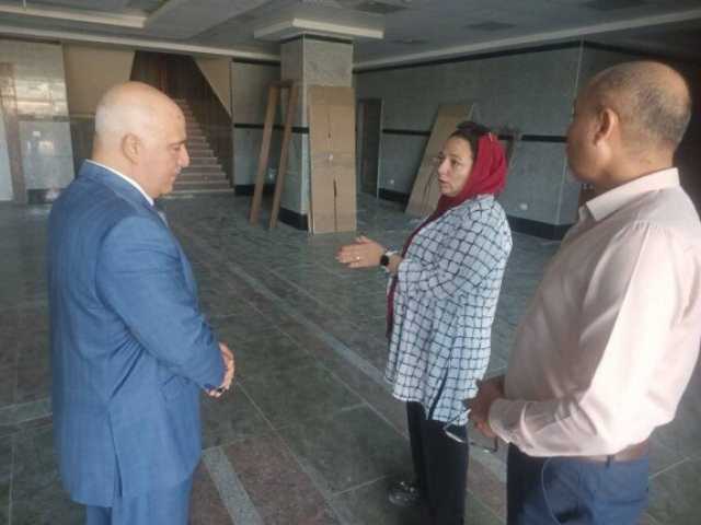 مدير الصحة بالقليوبية يتابع آخر الأعمال الإنشائية بمستشفى العبور الجديدة