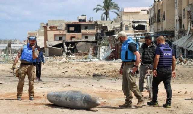 ذخائر الاحتلال غير المنفجرة تهدد حياة المدنيين في قطاع غزة