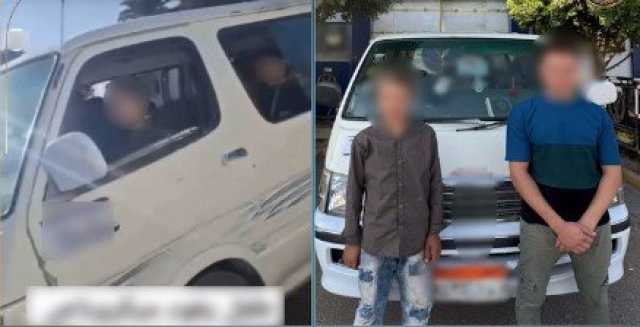 ضبط طفل قاد سيارة «ميكروباص» محملة بالركاب في بني سويف