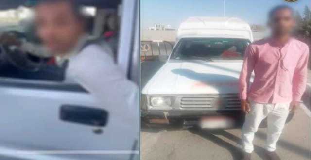 «تعاطي المخدرات على الطريق العام».. القبض على السائق المتهور بالمطرية| فيديو