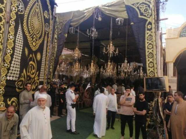 توافد الآلاف على قرية بني عامر بالشرقية لوداع الدكتور أحمد عمر هاشم