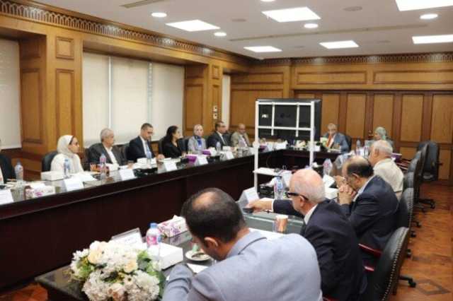 اجتماع مجموعة العمل التنفيذية للمجلس المصري للبناء الأخضر والمدن المستدامة