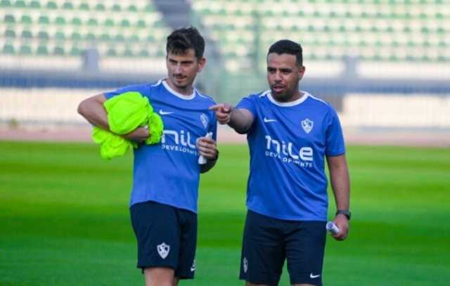 حازم إمام يرحل عن الجهاز المعاون لفيريرا في الزمالك