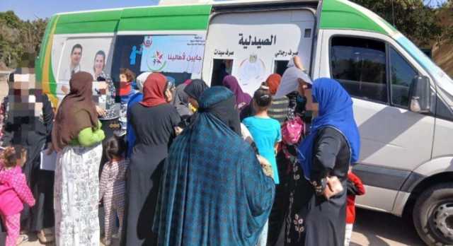 الكشف على 1479 مواطنًا خلال قافلة طبية مجانية بأسيوط