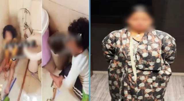 أم تبعث رسالة لطليقها.. ضبط بطلة فيديو «التعدي على طفلين» بـ طنطا