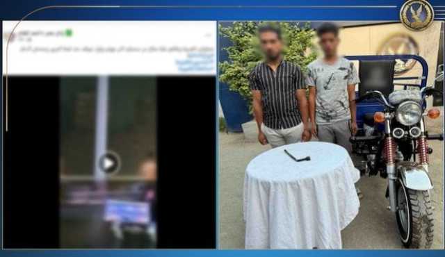الداخلية تكشف ملابسات فيديو مشاجرة بين سائق نقل وقائد تروسيكل بالقليوبية