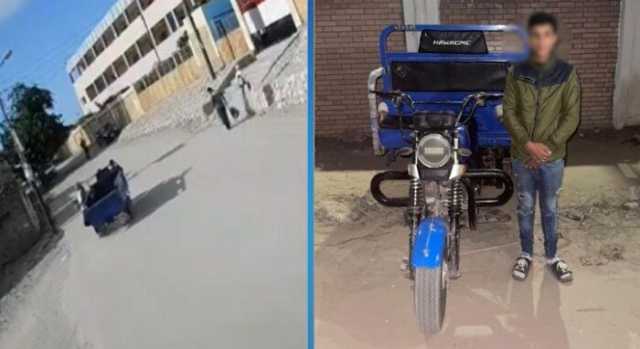 القبض على سائق بتهمة القيادة برعونة في كفر الشيخ (فيديو)