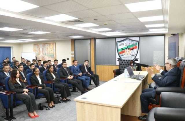 افتتاح قاعة مركز الدراسات القضائية والتدريب والتعاون الدولي والثقافي بهيئة قضايا الدولة
