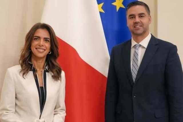 السفيرة شيماء بدوي تلتقي نائب رئيس الوزراء ووزير الخارجية والسياحة في جمهورية مالطا