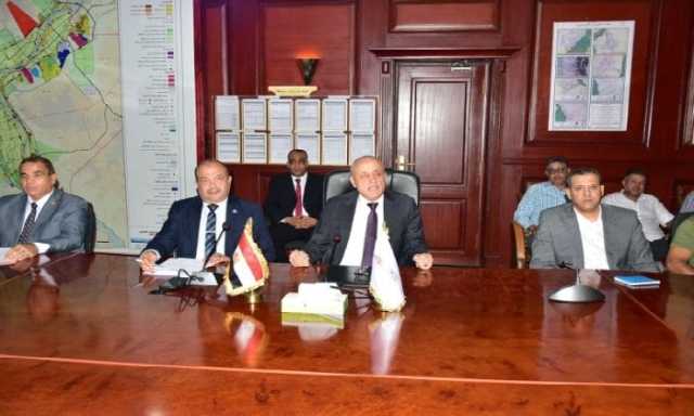 محافظ الأقصر يعتمد أعمال لجنة تقسيم المناطق المؤجرة