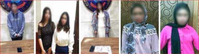 الداخلية تضبط 6 سيدات لاتهامهن بممارسة الأعمال المنافية للآداب في الجيزة والإسكندرية