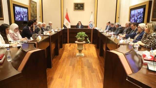 عبد الغفار يبحث مع ممثل الصحة العالمية تنسيق الجهود لتقديم الخدمات الصحية للمرضى الفلسطينيين