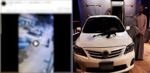 ضبط قائد سيارة أشهر سلاح آلي من نافذة سيارته بسوهاج