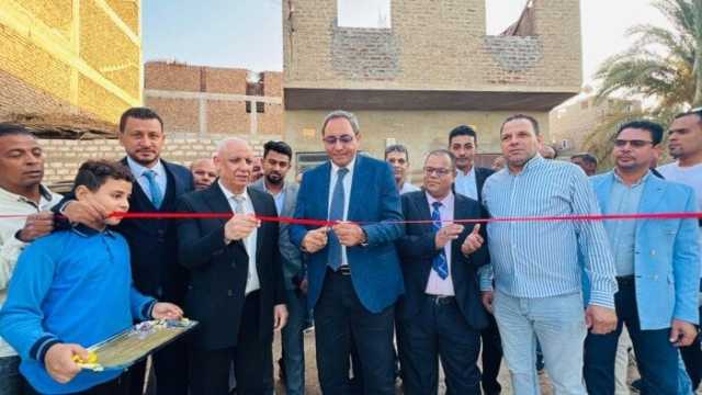 محافظ قنا يفتتح محطة مياه العيايشا المدمجة بعد إحلالها وتجديدها