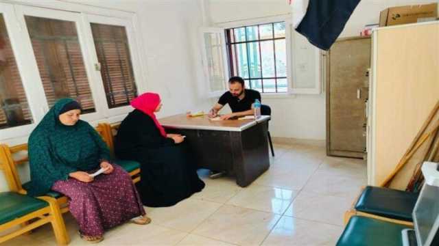 جامعة المنوفية توقع الكشف على 332 مواطنا مجانا بالتعاون مع «حياة كريمة»