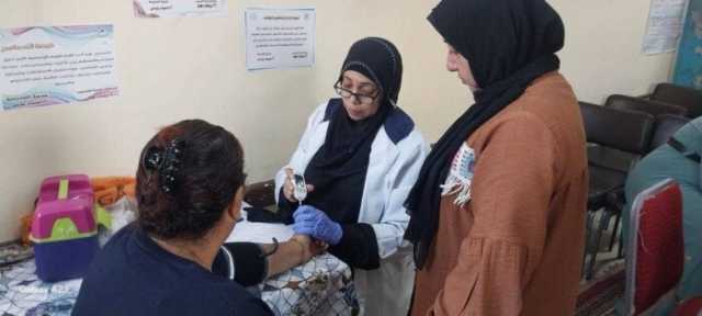 حملة '100 يوم صحة' بالمنيا تفحص 134 ألف سيدة في مبادرة صحة المرأة