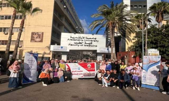 طب الإسكندرية: 508 مستفيدين من القافلة الطبية الشاملة بمنطقة أبيس الثامنة