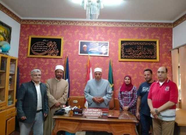 القليوبية الأزهرية تتابع تنفيذ خطة المكتب واستكمال مبادرة 'عقلك أمانة'