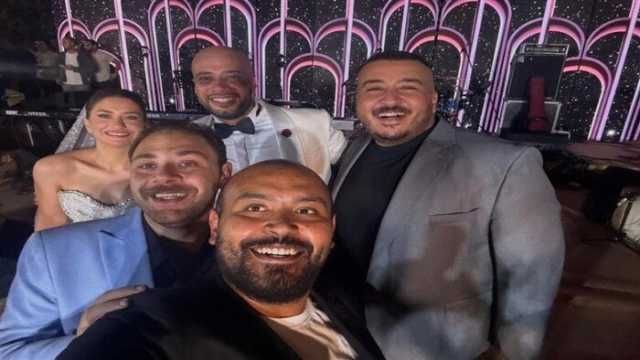 محمد علي رزق.. أبرز الحضور بحفل زفاف حاتم صلاح