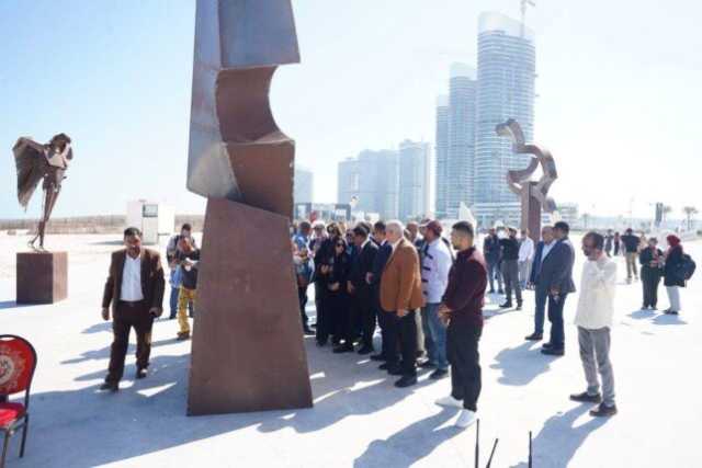 بمشاركة فنانين من 16 دولة.. محافظ مطروح يشهد ختام سمبوزيوم مصر الدولي بالعلمين الجديدة