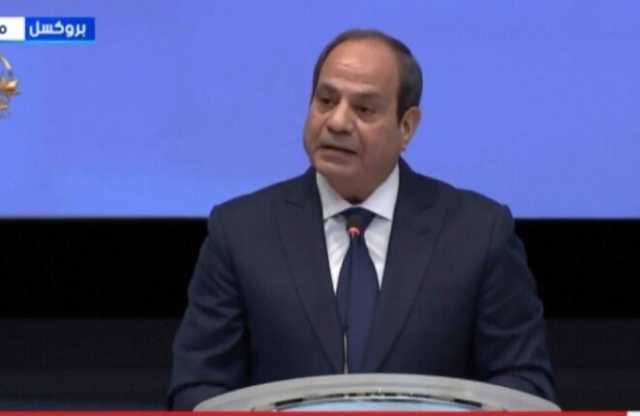 الرئيس السيسي: القمة المصرية الأوروبية محطة مهمة في الشراكة بين الطرفين
