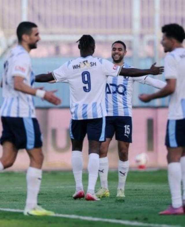 بيراميدز يتقدم على فاركو في الشوط الأول بهدف فيستون مايلي «فيديو»