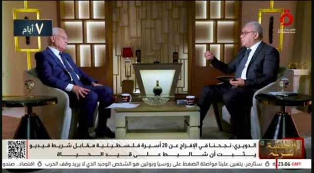 اللواء الدويري يكشف مكالمة سرية هددت بتحويل صفقة شاليط إلى تفاوض على جثة