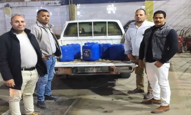 ضبط كميات من السولار والدقيق المدعم قبل بيعها في السوق السوداء بالفيوم