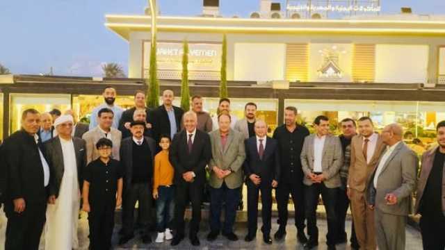 الرئيس اليمني رشاد العليمي يهنئ مصطفى بكري بعضوية مجلس النواب والجالية اليمنية تحتفل