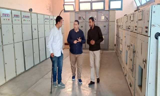 رئيس مياه البحيرة يواصل جولاته الميدانية لمتابعة جودة الخدمة وسير العمل بالمحطات