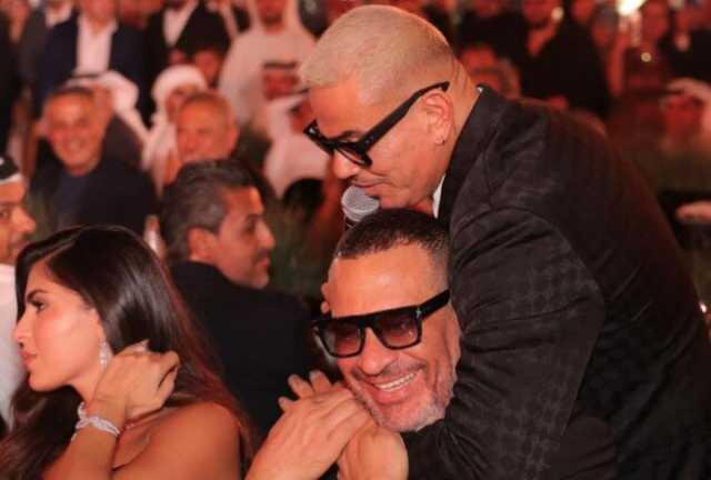 «أحلى صحاب».. ماجد المصري يثير تفاعل جمهوره بصورته مع عمرو دياب