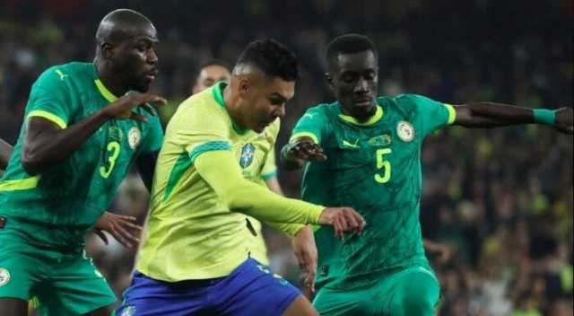 البرازيل تهزم السنغال بثنائية نظيفة وديًا